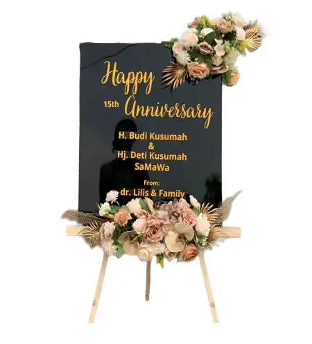 Papan Bunga Akrilik Wilangan