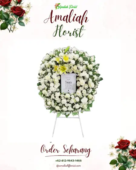 Krans Bunga Duka Wilangan